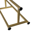 Levede Plant Stand Outdoor Indoor Flower Pots Rack Garden Shelf Gold 120CM