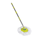 Spin Mop Bucket Set 360° Spinning Stainless Steel Rotating Wet Dry Microfiber AU