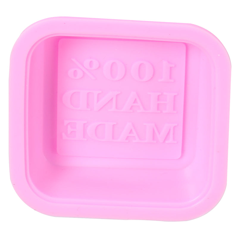 Soap Moulds Silicone 3D Shaped Mold DIY Handmade Tools Square 25Pcs