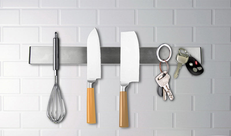 Magnetic wall mount knife holder Utensil Rack Heavy Duty Kitchen Chef Tool L