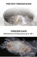 2 Rolls Vacuum Food Sealer Seal Bags Rolls Saver Storage Commercial Grade 22cm