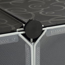 Cube Cabinet Shoe Storage Cabinet Organiser Shelf Stackable DIY 8 Tier 3 Column