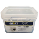 Jacks Cat6A White (Tub of 100)