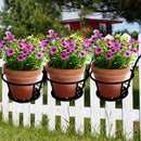 Levede 3x Plant Stand flower Holder Hanging Pot Basket Plant Garden Wall Storage