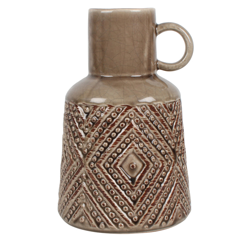 LEO CERAMIC VASE 21 X 11CM