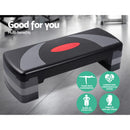 Everfit Aerobic Exercise Step Stepper Gym Workout Fitness 4 Block Risers Level