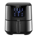 Devanti Air Fryer 7L LCD Fryers Airfryer Kitchen Healthy Cooker Stainless Steel