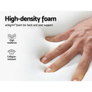 Artiss Bentwood Rocking Armchair Cushion Wooden Lounge Fabric Recliner Beige