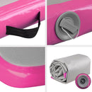 Everfit 3M Air Track Inflatable Gymnastics Mat Tumbling Mat Pink