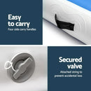 Everfit 6M Air Track Inflatable Gymnastics Mat Tumbling Mat Blue