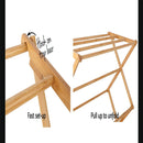 Bamboo Folding Laundry Rack