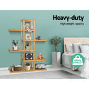 Artiss Garden Plant Stand Bamboo Planter Flower Pots Stand Shelf Indoor Outdoor