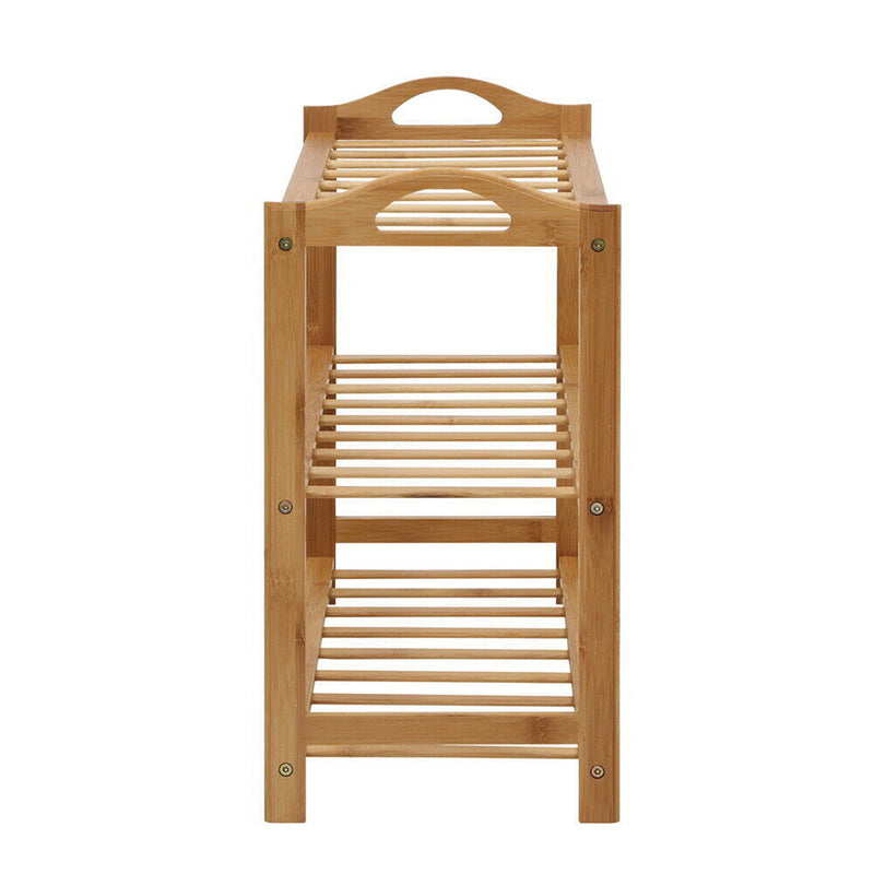 3 TIER BAMBOO SHOE STAND ORGANISER