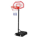 Everfit Pro Portable Basketball Stand System Hoop Height Adjustable Net Ring WH