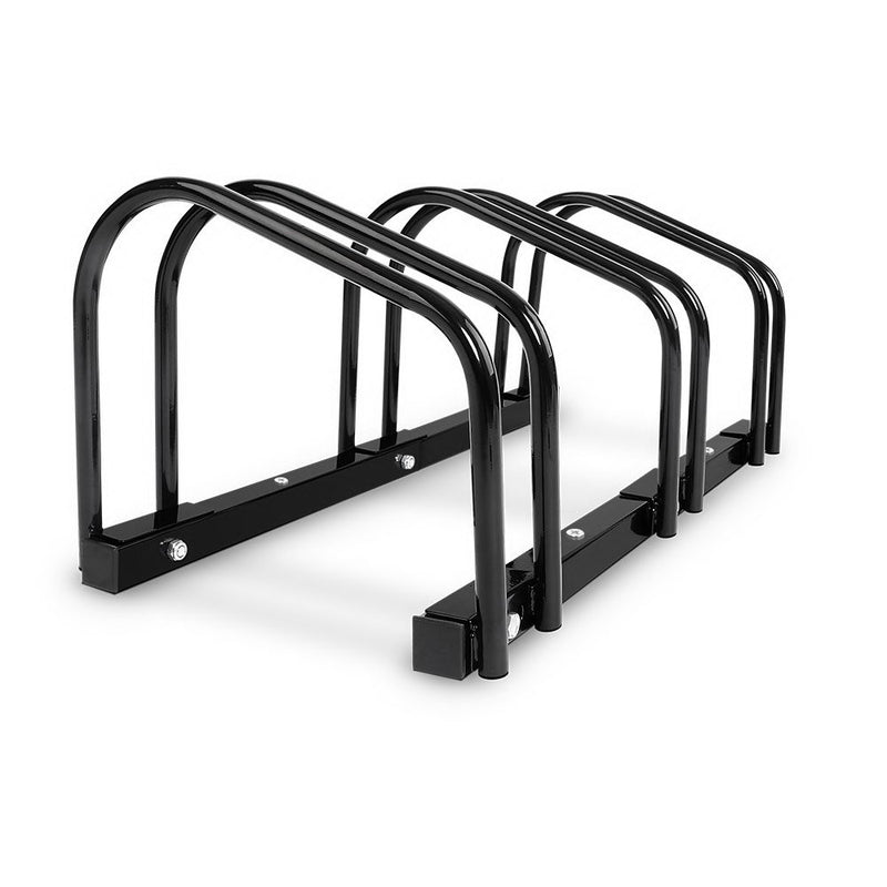 1 3 Bike Floor Parking Rack Instant Storage Stand Bicycle Cycling Portable
