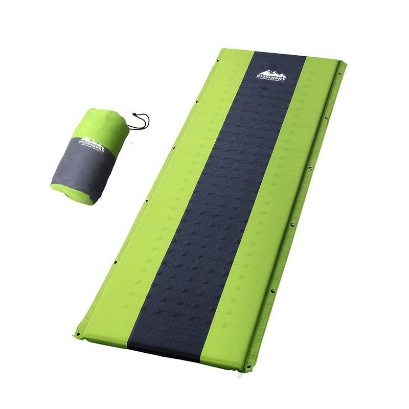 Self Inflating Mattress Camping Sleeping Mat Air Bed Pad Single