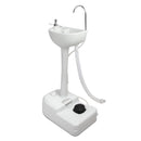 Weisshorn Camping Portable Sink Wash Basin Stand Food Event 19L Water Capacity
