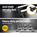 Universal Car Roof Rack Cross Bars Aluminium Silver Adjustable 1200mm Car 90kgs load Carrier