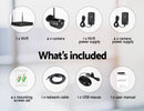 UL-tech Wireless CCTV Camera Security System 4CH DVR Outdoor IP Cameras 1080P