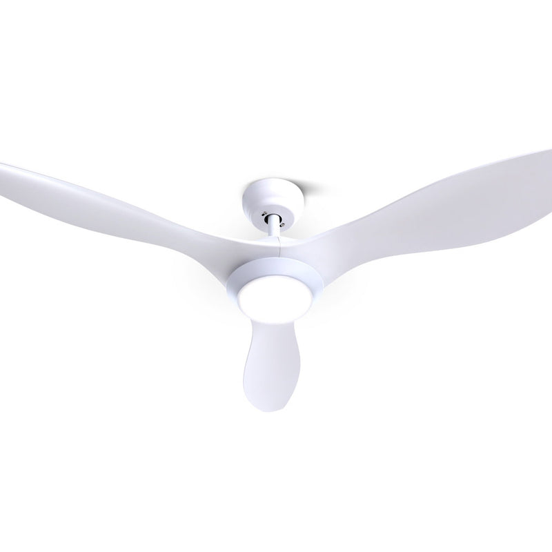 Devanti 52'' Ceiling Fan DC Motor w/Light Remote Control - White