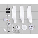 Devanti 52'' Ceiling Fan DC Motor w/Light Remote Control - White