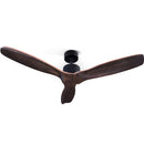Devanti 1300mm 52'' Ceiling Fan with Remote Control Ceiling Fans Wooden Blades
