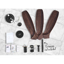 Devanti 1300mm 52'' Ceiling Fan with Remote Control Ceiling Fans Wooden Blades