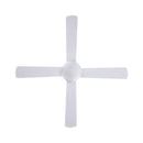 Devanti 1300mm 52'' Ceiling Fan w/Light Remote Control - White