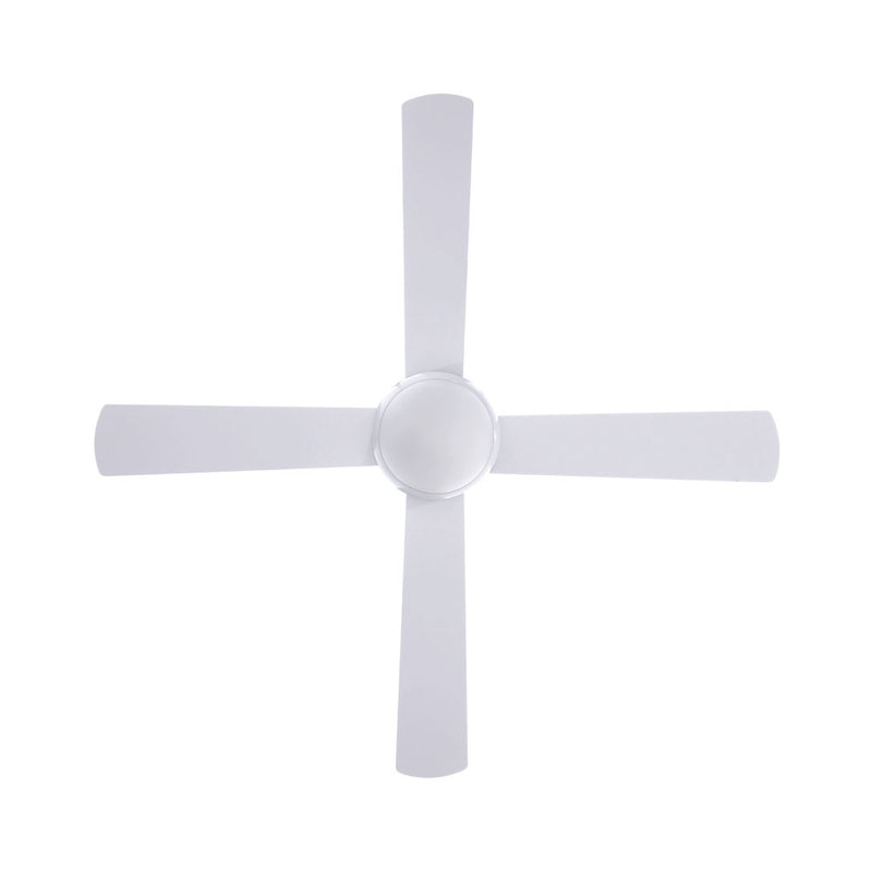 Devanti 1300mm 52'' Ceiling Fan w/Light Remote Control - White