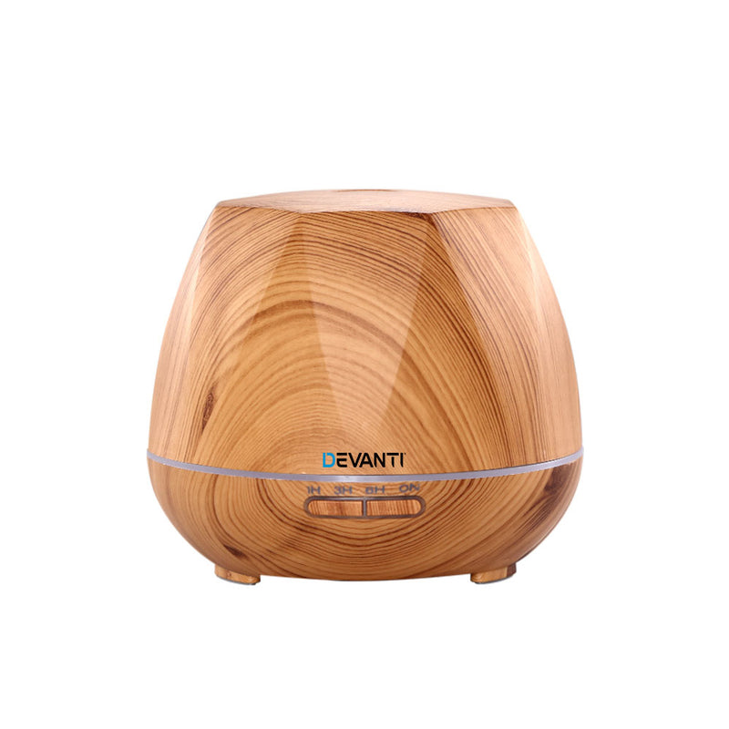 Devanti 4-In-1 Aroma Diffuser Aromatherapy Essential Oil Humidifer 400ml