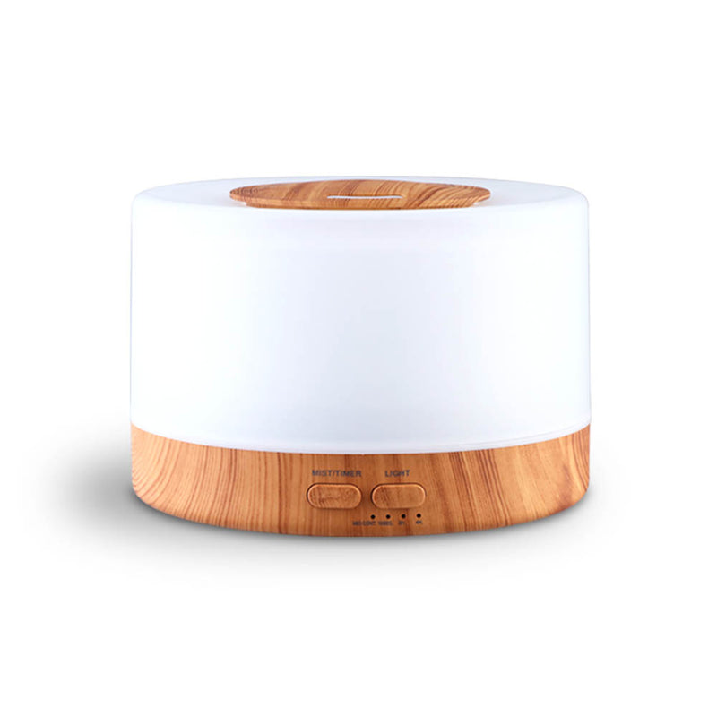 Devanti 500ml Aroma Diffuser Aromatherapy Essential Oil Ultrasonic Humidifier LED Light