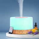 Devanti 500ml Aroma Diffuser Aromatherapy Essential Oil Ultrasonic Humidifier LED Light