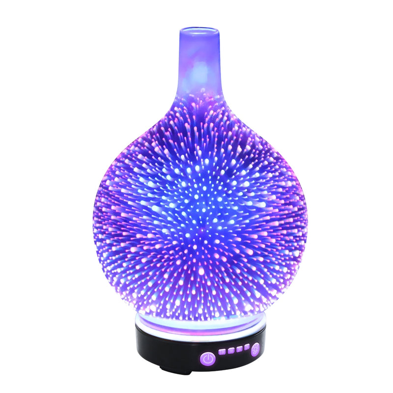 Devanti 4-In-1 Aroma Diffuser Aromatherapy Humidifer Essential Oil 3D LED Light