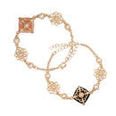 SET OF 2 FILLIGREE BRACELETS