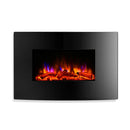Devanti Electric Fireplace Wall Mounted Heater