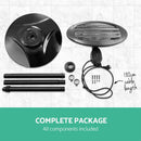 Devanti 2000W Electric Outdoor Patio Heater Radiant Portable Pedestal Heat Bar