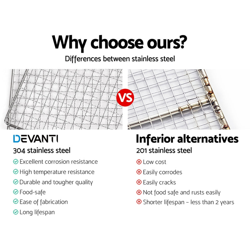 Devanti 6 Trays Food Dehydrators Commercial Dehydrator Beef Jerky Maker Fruit Dryer Stainless Steel