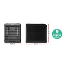 Food Dehydrator 9 Trays Fruit Dehydrators Beef Jerky Maker Dryer Stainless Steel Black