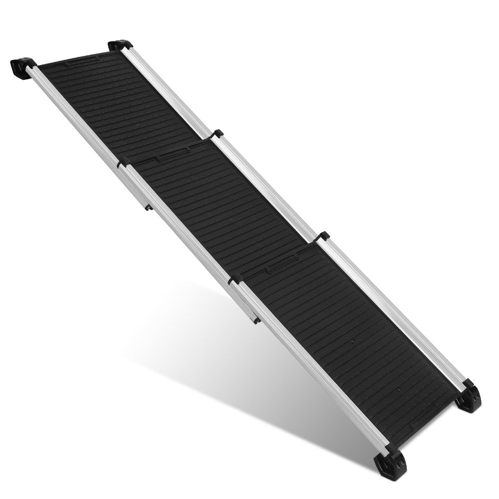 i.Pet Pet Stairs Steps Dog Ramp Ramps Foldable Portable Aluminum Non-s