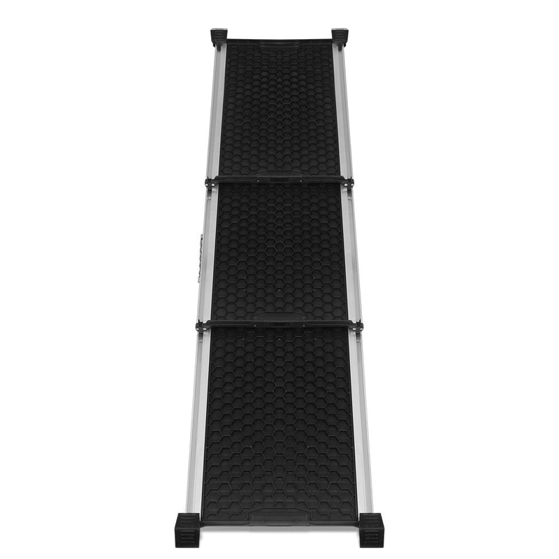 i.Pet Pet Stairs Steps Dog Ramp Ramps Foldable Portable Aluminum Non-slip