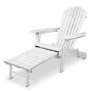 Outdoor Chairs Patio Furniture Wooden Sun Lounge Beach Garden Adirondack