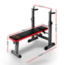 Everfit Weight Bench Press Multi-Station Home Gym Equipment Set