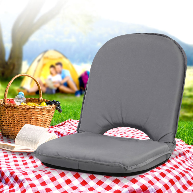 Artiss Floor Lounge Sofa Camping Portable Recliner Beach Chair Folding Outdoor