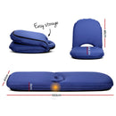 Artiss Portable Camping Beach Chair Folding Floor Recliner Outdoor Lounge Sofa