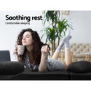 Floor Sofa Lounge 2 Seater Futon Couch Bed Chair Folding Recliner Suede