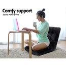 Floor Sofa Lounge Chair Futon Folding Adjustable Recliner Legless Tatami