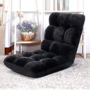 Floor Sofa Lounge Chair Futon Folding Adjustable Recliner Legless Tatami