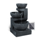 Gardeon Outdoor Water Fountain Features Cascading Bird Bath