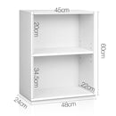 Artiss 3pcs Cube Bookcase Display Storage Cabinet Shelf Book Rack Stand Kid
