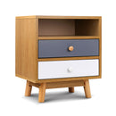 Artiss Bedside Tables Drawers Side Table Bedroom Furniture Nightstand Cabinet